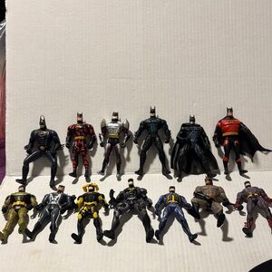 Batman vintage  Action Figure  13 pc Set - Multicolor